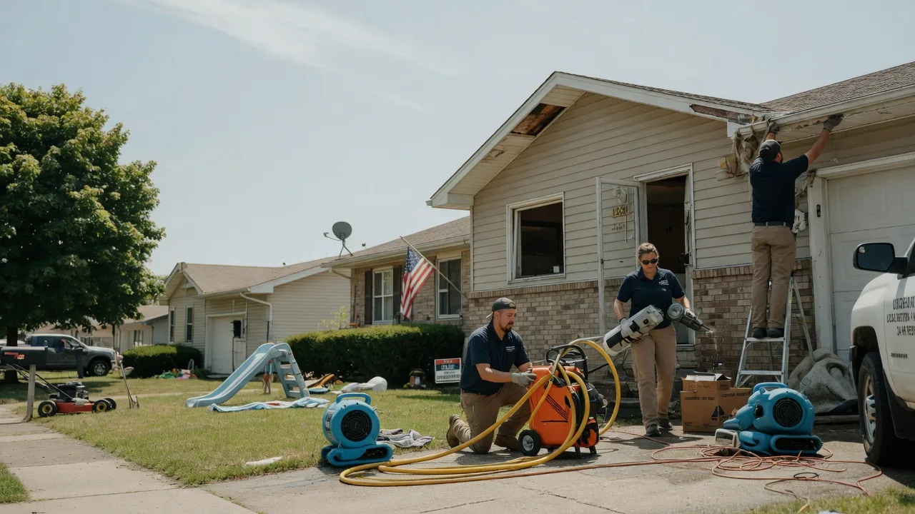 Water Damage Restoration in Cloverdale, OH near me